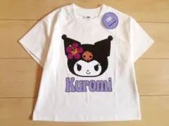子供服クロミちゃん*新品カットソー*送料無料キッズ*白色サンリオ*未使用Tシャツのサムネイル