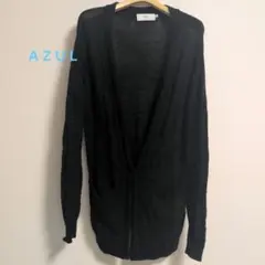 ＡＺＵＬ ブラックロングカーディガン
