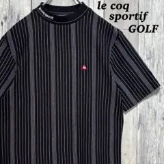 ルコックスポルティフ　le coq sportif モックネック　シャツ　半袖