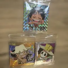 ワンピース キャラクターシールセット3枚セット
