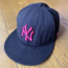 New Era 9FIFTY ブラック ピンク キャップ