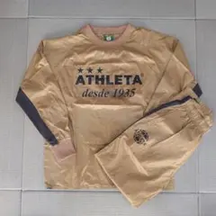 ATHLETA アスレタ ピステ 上下セット ゴールド M