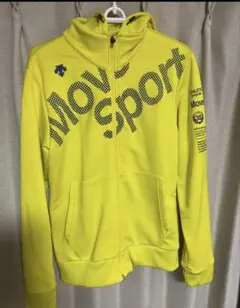 Move sport 蛍光イエロー パーカー