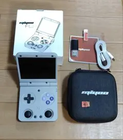 Miyoo Flip V2 折畳みレトロゲーム機 グレー