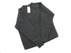 新品✨️UNIQLO　ユニクロ　スフレヤーンクルーネックセーター　ダークグレー