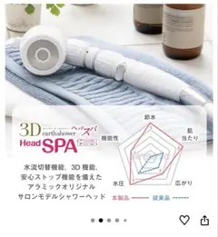 Arromic 3D SHOWER HEAD SPA HOME USEのサムネイル