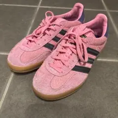 adidas GAZELLE ピンク スエード スニーカーのサムネイル