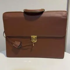美品 COACH オールドコーチ ショルダー ビジネス ダイヤルロック