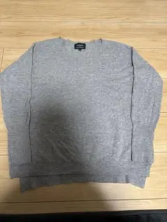 グリーンレーベル　Sporting&Style グレー 長袖ニット 38