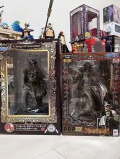 ワンピース POP 黒ひげ POPシリュウ セット - メルカリ