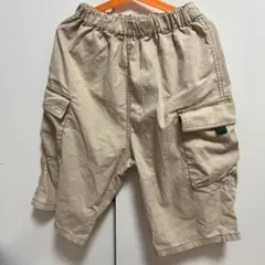 HAKKA KIDS ベージュカーゴパンツ 100cm