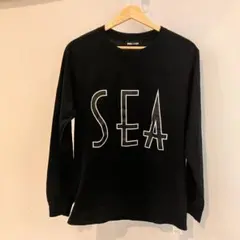 WIND AND SEA 長袖カットソー ブラック Sサイズのサムネイル