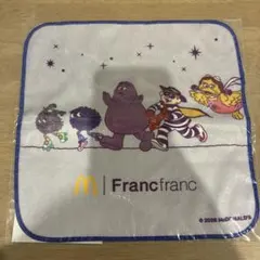 Francfranc マクドナルド コラボ ミニタオル ハンカチのサムネイル