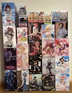②被りなし プライズフィギュア 美少女フィギュア まとめ売り 26点 おまけ付き