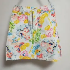 ヒスミニ♡カラフル♡ミニちゃんとアニマルプリントミニスカート♡120サイズ♡