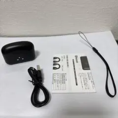 ワイヤレスイヤホン 本体 ブラック Bluetoothのサムネイル