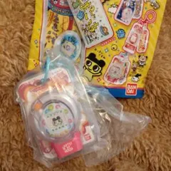 たまごっち　カスタムキーリング　ビーズほわいと