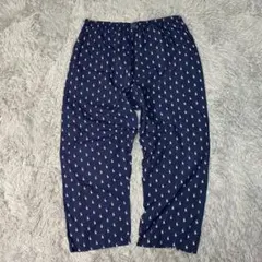 ポロラルフローレン 総柄パジャマパンツ XL ネイビー
