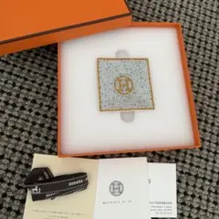 HERMES プチカレNO1 モザイク24 ゴールドのサムネイル