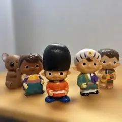 当時物　昭和レトロ　富士銀行　ボクチャン　貯金箱　11体セット Yahoo!オークション -「富士銀行 ボクちゃん」の落札相場・落札価格