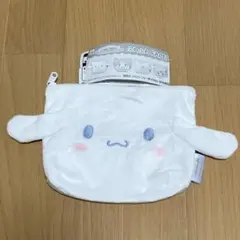 サンリオ ふわふわフェイス台形ポーチ ガチャガチャ シナモロール