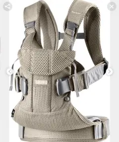 【おまけ付き】BABYBJÖRN 抱っこ紐 ベージュ メッシュ