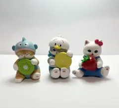 モフサンド なりきりフィギュア2 ハンギョドン キティ ペックル 3個セット