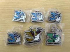 ポケモン30周年 メタルチャームマスコット 6点セット