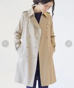 green label relaxing CR C GABA トレンチコート34