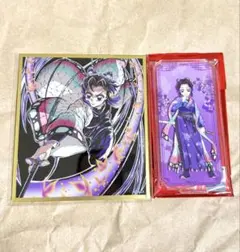 鬼滅の刃　WEBSHOPくじ　アクリル色紙　 国風服アクリルスタンド　胡蝶しのぶ