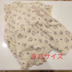 【美品】アカチャンホンポ小花柄ロンパースセットアップ★80サイズ