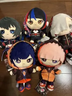 神椿市建設中。 ココぎゅっと！ぬいぐるみ ラウンドワン限定 全種　5個セット