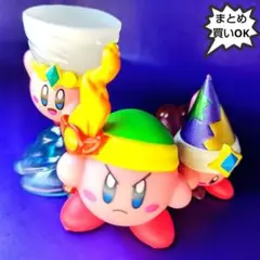 星のカービィ コピー能力フィギュアコレクション　ウィザード、トルネイド、ソード