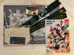 【非売品】読売ジャイアンツグッズ6点（青春ジャイアンツ＆シーズンシート特典）のサムネイル