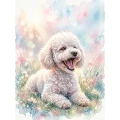 ダイヤモンドアートキット No2192 犬 - メルカリ