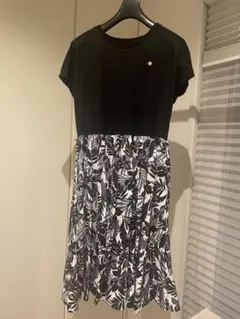 kate spade 花柄ノースリーブワンピース160㎝ - メルカリ