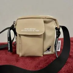 KANGOL ショルダーバッグ ベージュ