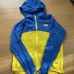 THE NORTH FACE マウンテンパーカー Lサイズ 青/黄