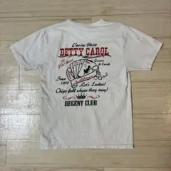 フラットヘッド　バックプリントTシャツ　38 BETTY CAROL