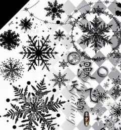 ラスト⚠おすそ分け☆海外PETテープ 切売り 雾中星文创 漫天飞雪黑 1ループ♡