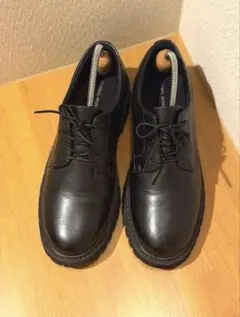 【超美品】グローバルワーク　らくっション撥水レザーシューズ　S