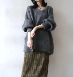 モヘアニット/モヘアカーディガン　2SET