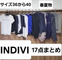 インディヴィのみ　17点まとめ　春夏即戦力アイテム！サイズ36から40⭐︎