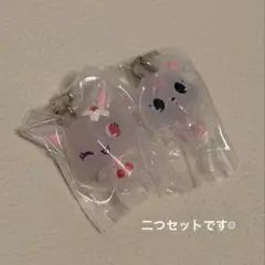 ジュエルペット　めじるしアクセサリー　ルビーとラブラのセット