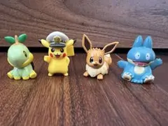 【ポケモン】バスボール フィギュア 4体セット