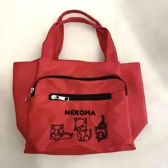 【新品】ハイキュー　音駒　トートバッグ　ハンドバッグ　保冷バッグ赤　Haikyu