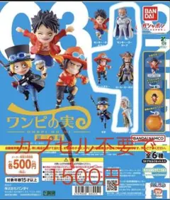 ワンピの実 第三　4体セット　レイリー、エース、ガープ、ロジャー