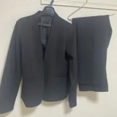 ブラックパンツスーツ上下