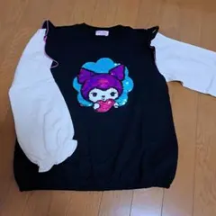 美品 トレーナー クロミ マイメロ 140 スパンコール サンリオ