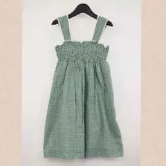 BEAMS BOY ギンガムワンピース